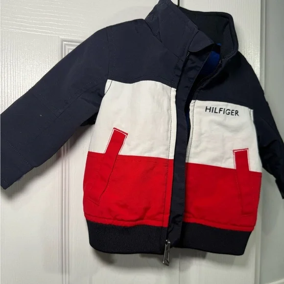 Tommy Hilfiger Navy and Blue Mesh Jacket kids - Picture 4 of 10
